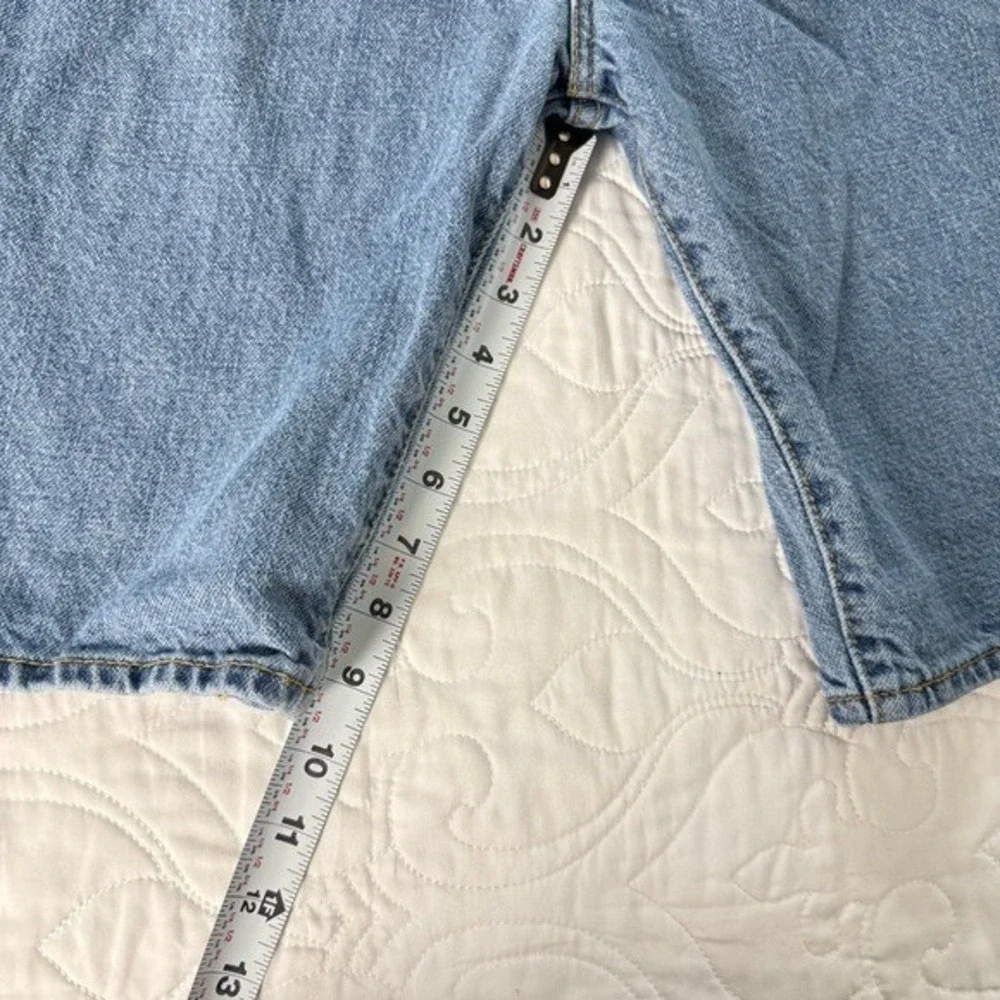 Vtg Levi's 505 100% Cotton Blue Denim Jorts Shorts Men's 38‎ Waist 10